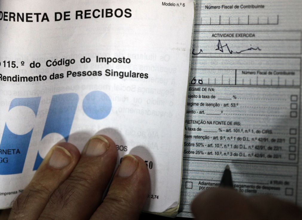 Recibos verdes que ganhem até 27 mil euros não terão de justificar despesas em 2018