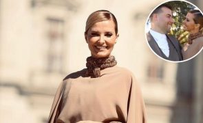 Cristina Ferreira Emociona-se no casamento do afilhado: 