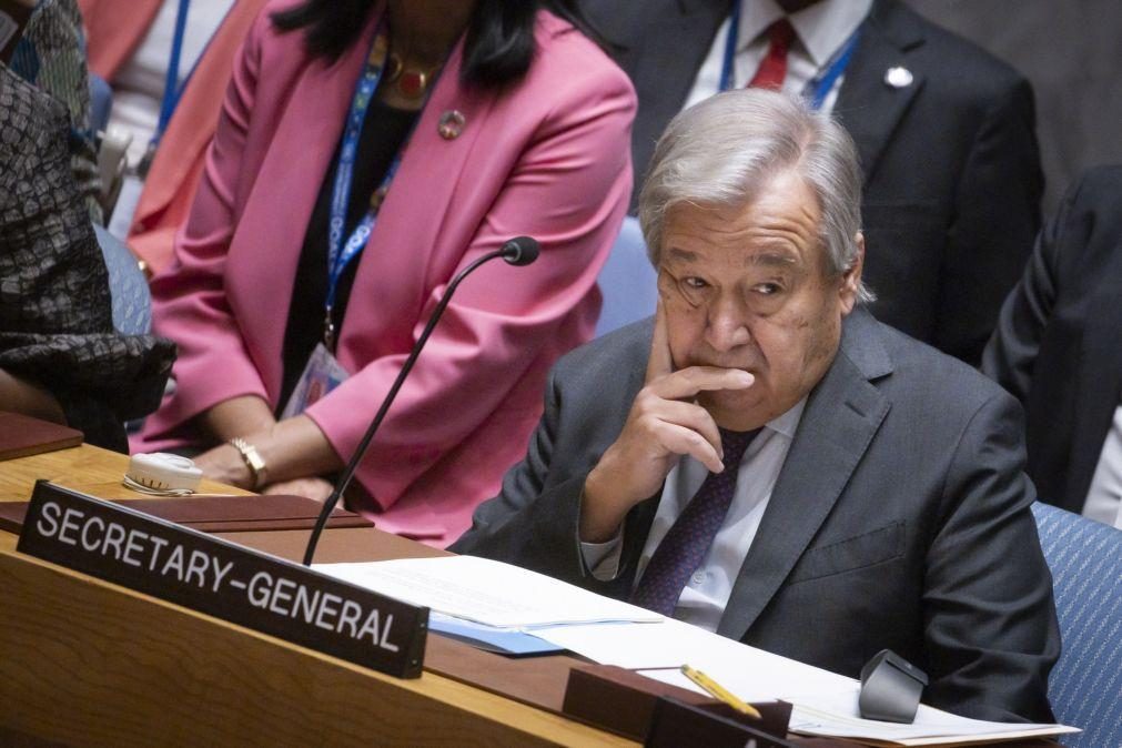 Guterres pede ajuda humanitária urgente face a 