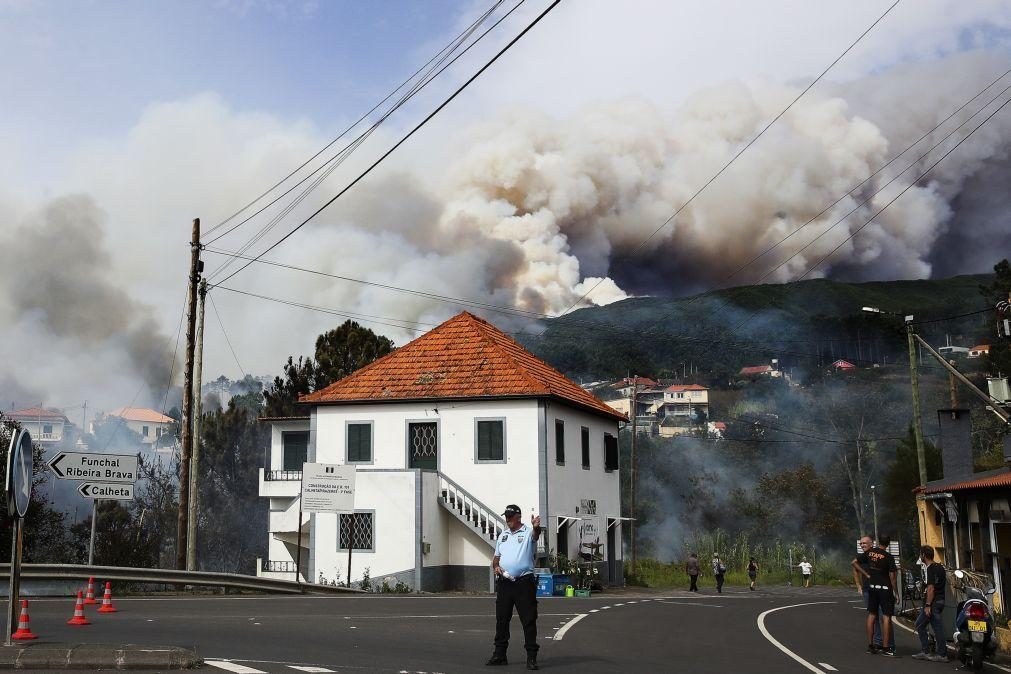 Detido suspeito de atear incêndio na Calheta