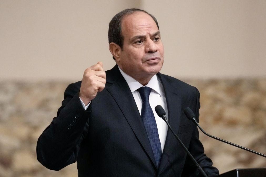 Presidente egípcio avisa que 