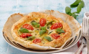 Tarte de espinafres e alho-francês - Uma opção vegetariana deliciosa e nutritiva