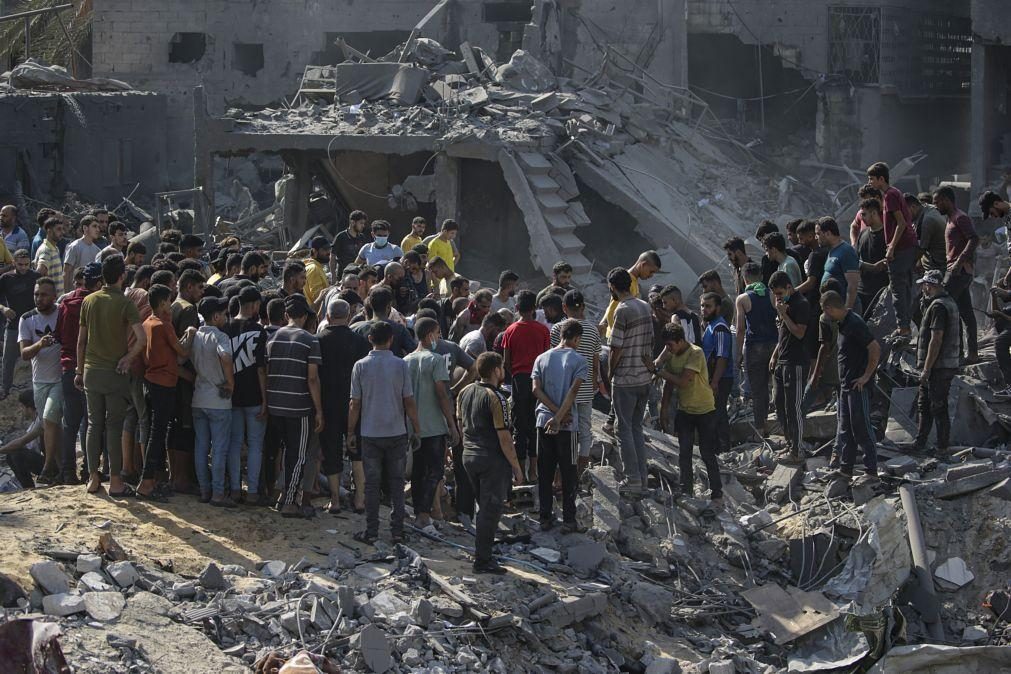 Hamas diz que morreram 195 refugiados em ataques contra norte de Gaza