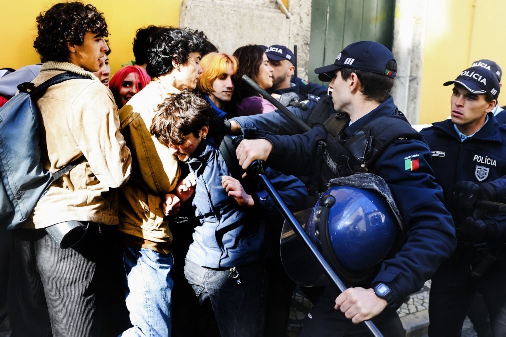 PSP deteve 23 ativistas pelo clima em duas manifestações em Lisboa