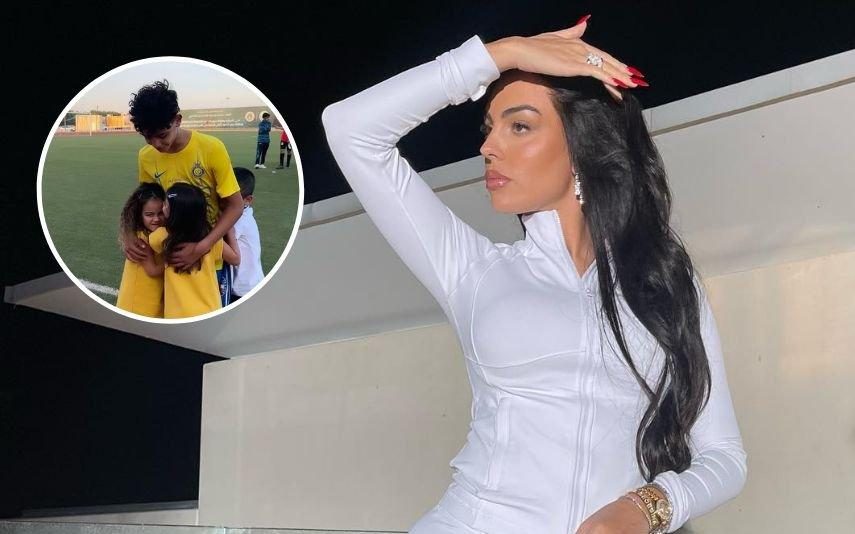 Georgina Rodriguez Que amor! Filhos apoiam Cristianinho em momento especial