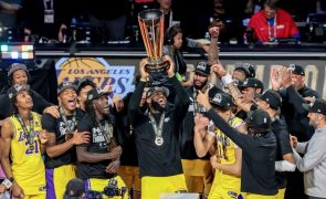 LA Lakers conquistam primeira edição do torneio 'in-season' da NBA