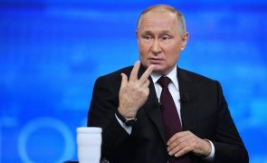 Putin descreve Gaza como uma catástrofe e refuta comparações com Ucrânia