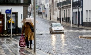 Grupos Ocidental e Central dos Açores com aviso amarelo de chuva forte