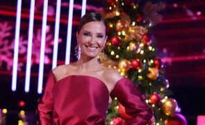 Big Brother Cristina Ferreira exibe vestido natalício de marca portuguesa