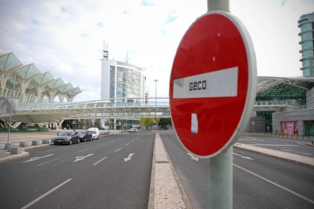 Trânsito condicionado na Baixa e no Parque das Nações durante festa do fim de ano em Lisboa