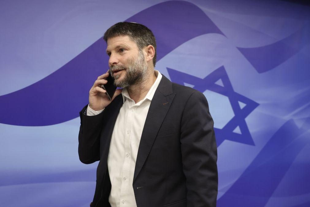 Ministro das Finanças israelita defende regresso dos colonos a Gaza