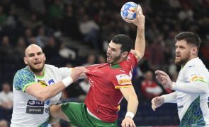 Portugal bate Eslovénia e segue na corrida às meias-finais do Europeu de andebol