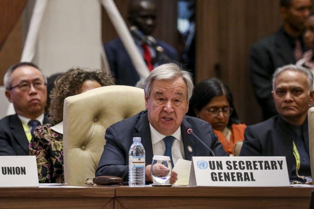 Guterres aponta destruição total e mortos civis sem precedentes em Gaza