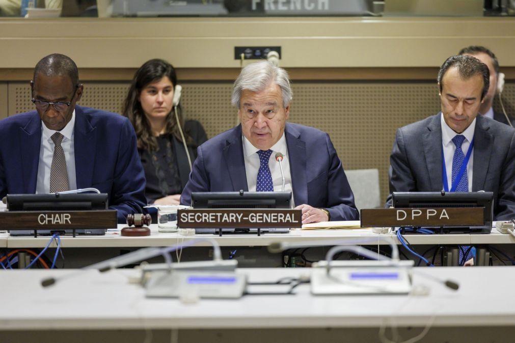 Guterres pede reforma do Conselho de Segurança com mundo 