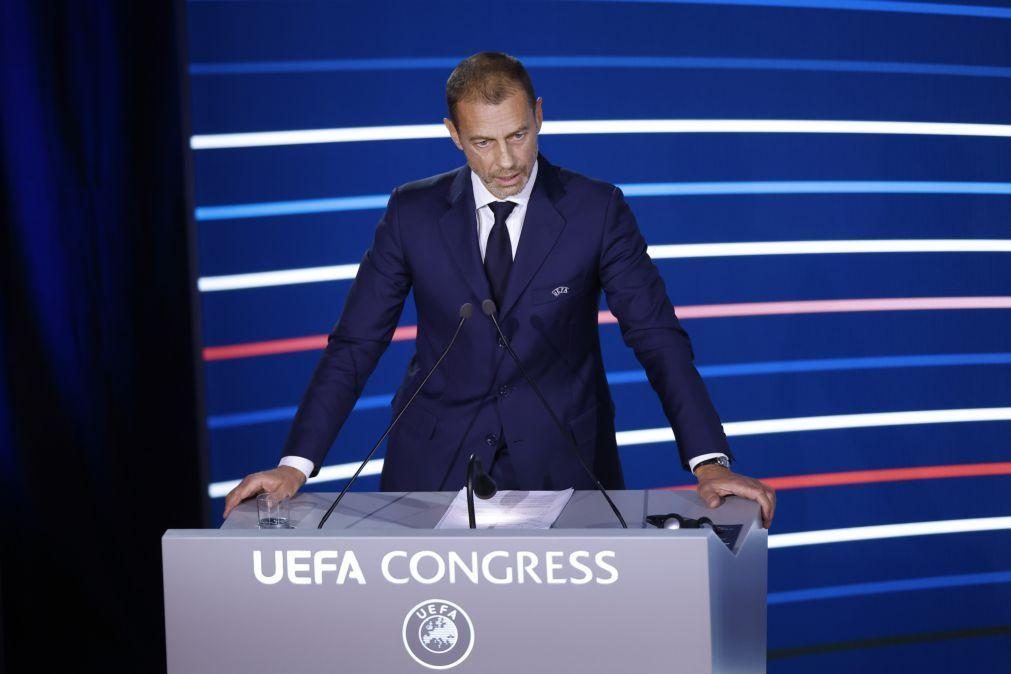 Ceferin garante que não vai concorrer a um quarto mandato à frente da UEFA