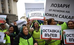 Centenas de agricultores contestam na Bulgária acordo entre Governo e setor