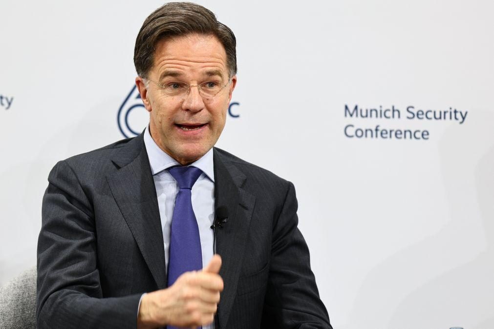 PM neerlandês Mark Rutte reúne dois terços dos apoios para liderar a NATO