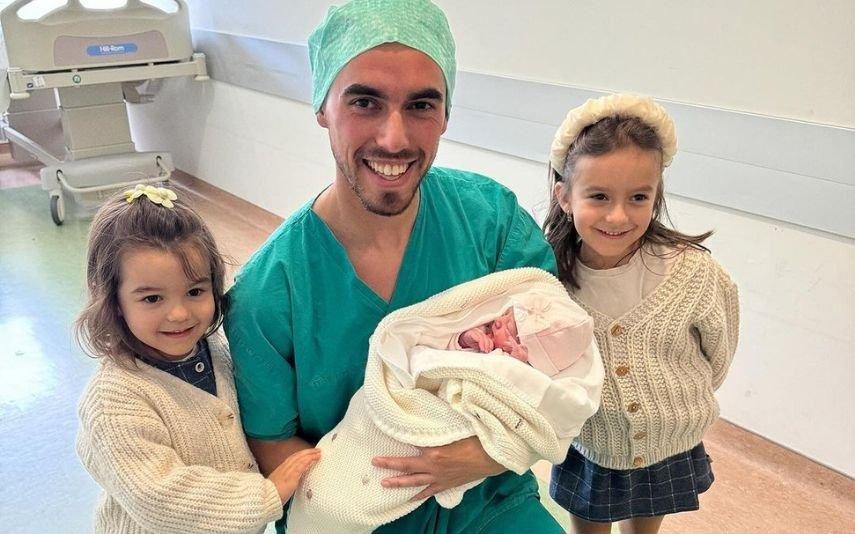 Ricardo Horta Já é pai pela terceira vez: 