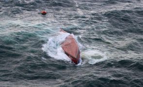 Oito tripulantes de cargueiro dados como mortos em naufrágio ao largo do Japão