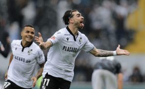 Vitória de Guimarães vence vizinho Moreirense e reforça quinto lugar da I Liga