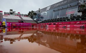 Estoril Open: Segunda jornada cancelada devido à chuva