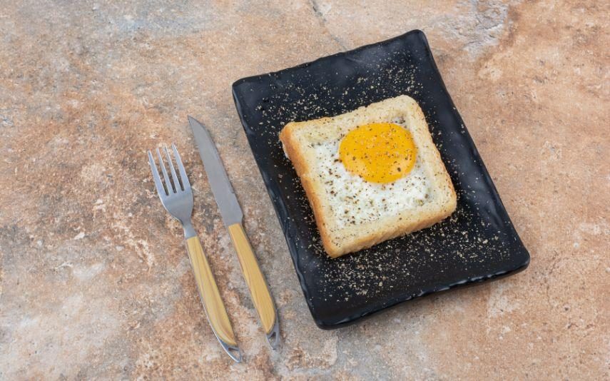 Tosta com ovo - A melhor e mais simples receita na Airfryer
