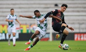 Estrela da Amadora recupera de desvantagem de dois golos e empata com Moreirense