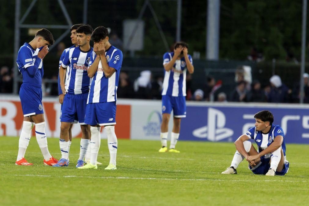 FC Porto perde nos pénaltis e falha final da Youth League