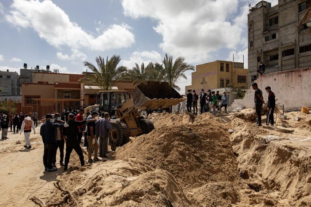 Número de mortos na Faixa de Gaza ultrapassou hoje os 35 mil