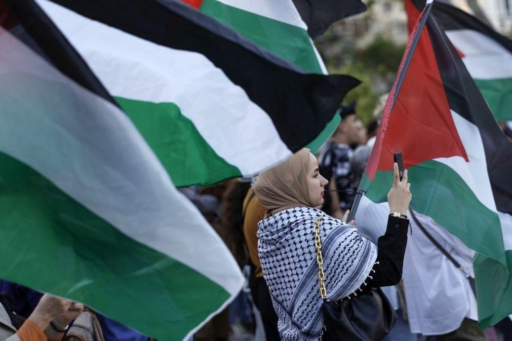 Portugal quer obter maior consenso possível na UE para futuro reconhecimento da Palestina