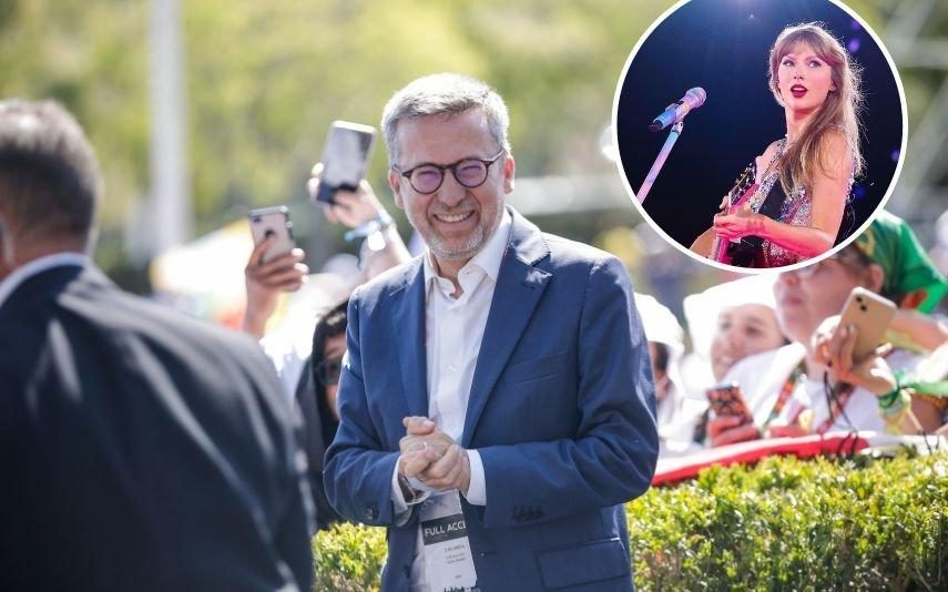 Carlos Moedas Vai ao concerto da Taylor Swift: 