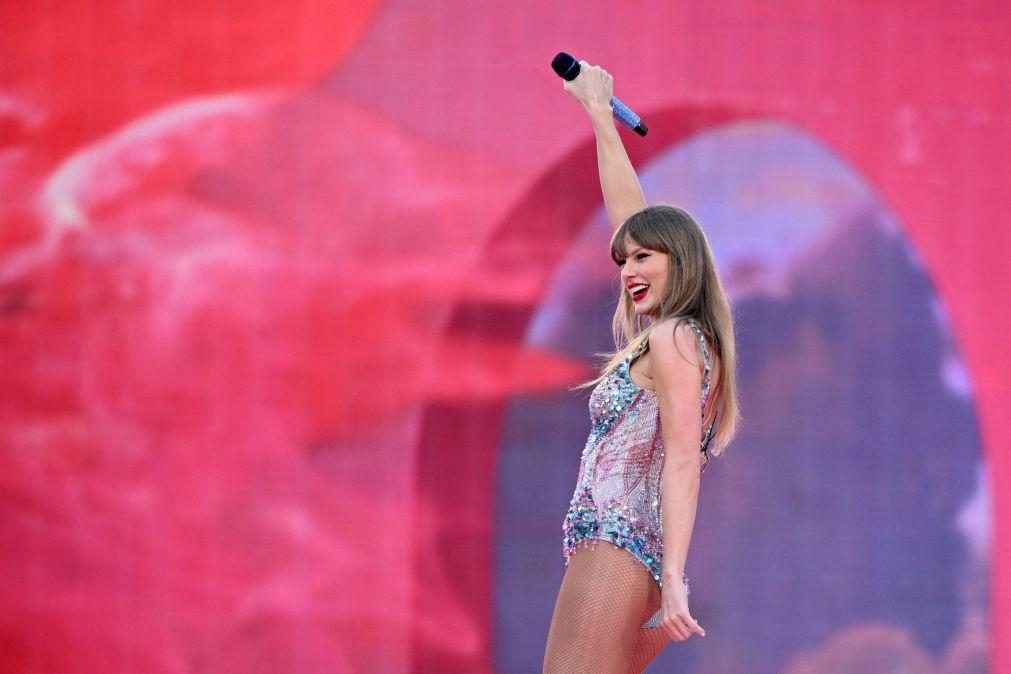 Estrela pop Taylor Swift traz esta a semana a Lisboa a digressão mundial 