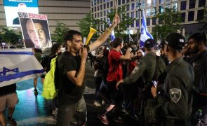 Confrontos em protesto a pedir regresso de reféns em Israel