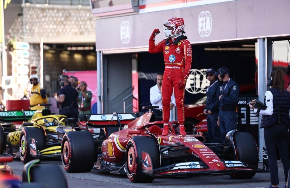 Leclerc vence finalmente GP 'caseiro' do Mónaco de F1