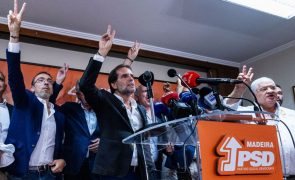 PSD vence sem maioria absoluta na Madeira