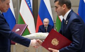 Putin alega que Zelensky já não é Presidente