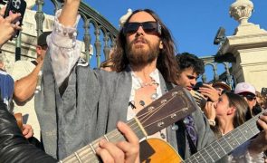 Jared Leto Realiza concerto na Praça do Comércio