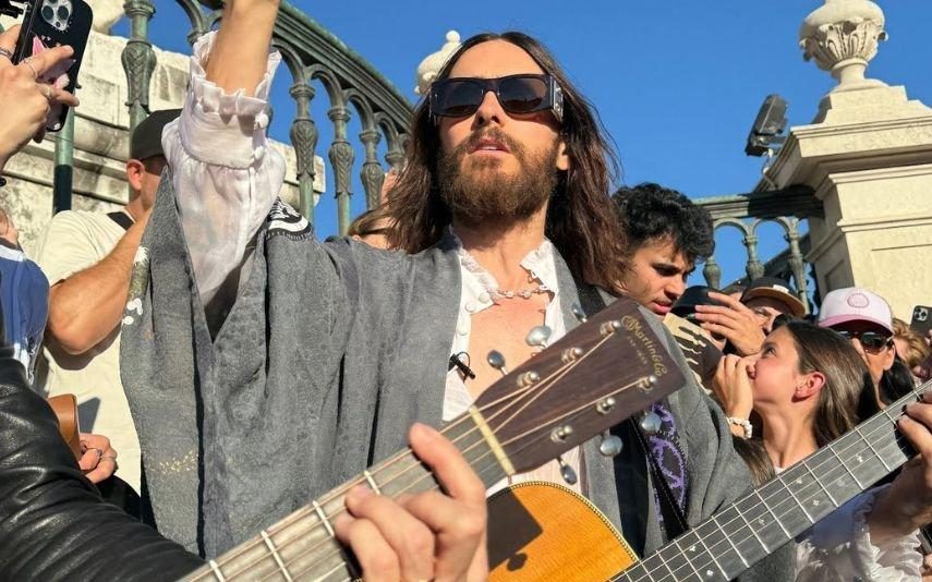 Jared Leto Realiza concerto na Praça do Comércio