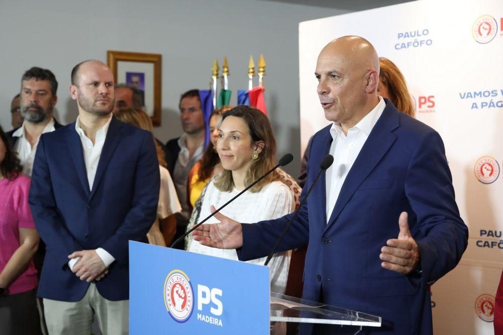 PS/Madeira vota contra moção de confiança e programa de Governo Regional do PSD