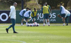 Portugal arranca estágio para o Euro2024 com treino na Cidade do Futebol