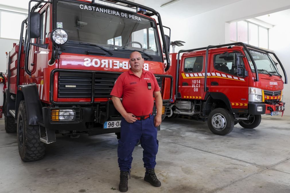 Comandante dos bombeiros de Castanheira de Pera 