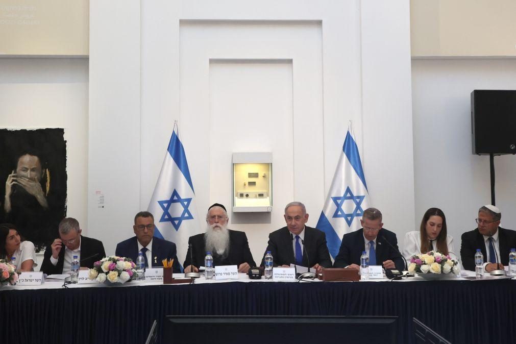 Médio Oriente: Netanyahu garante que 