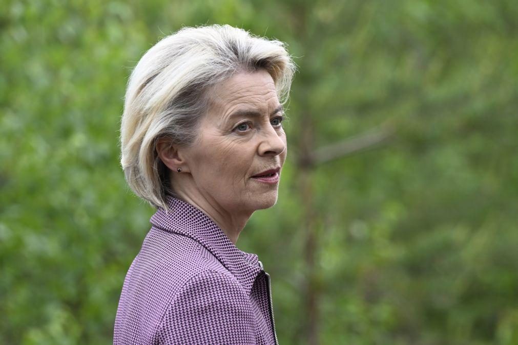 Ursula Von der Leyen entra hoje na campanha eleitoral