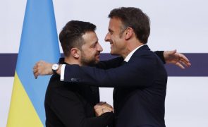 Macron apoia início de negociações de adesão de Kiev à UE até final do mês
