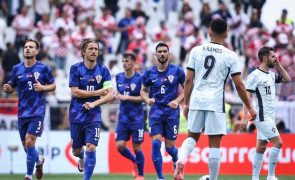 Portugal perde com Croácia no segundo jogo de preparação