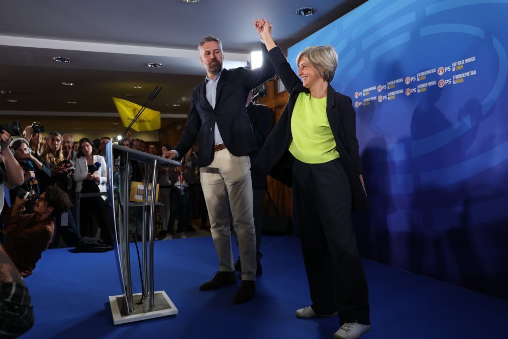 PS vence eleições europeias com 32,1% e AD fica em segundo com 31,1%