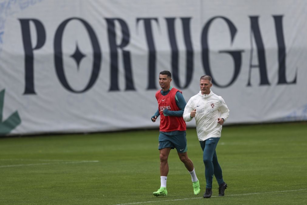 Portugal realiza último treino em Marienfeld antes da estreia no Euro2024