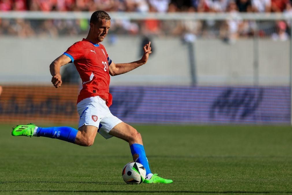 Capitão da República Checa aponta favoritismo de Portugal e perigo de Ronaldo