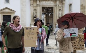 Estudantes em Coimbra exigem à Universidade que defenda cessar-fogo em Gaza