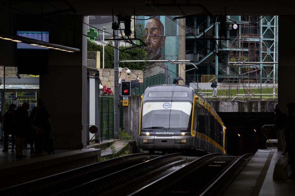 Falha de energia interrompe Metro do Porto entre estações do Bolhão e Estádio do Dragão